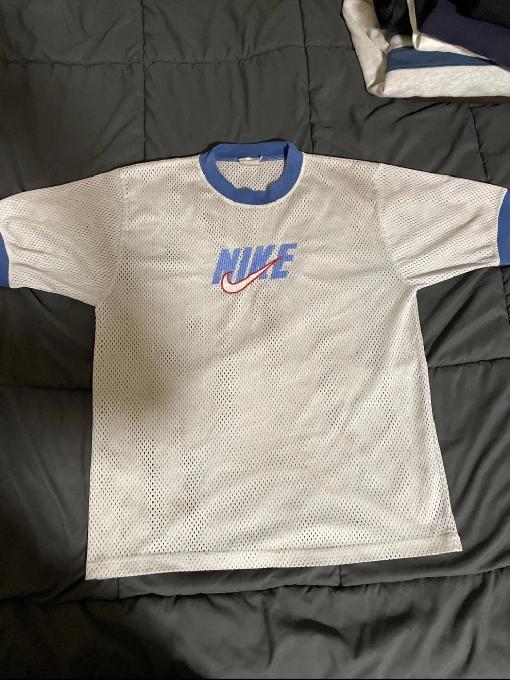 VTG Mens Nike Mesh jersey T-shirt M